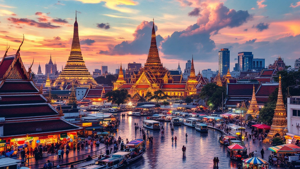 Descubra a Tailândia: Voos para Bangkok a partir de R$ 5.857!