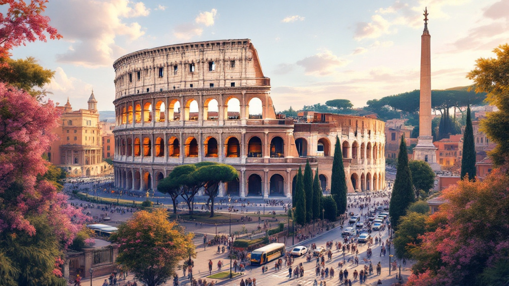 Descubra Roma: Passagens a partir de R$ 1.572 ou 64 mil milhas LATAM Pass