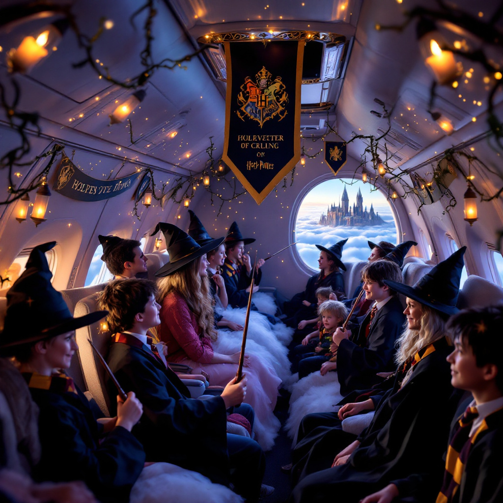 Experiência Mágica no Voo Temático do Harry Potter com a Latam