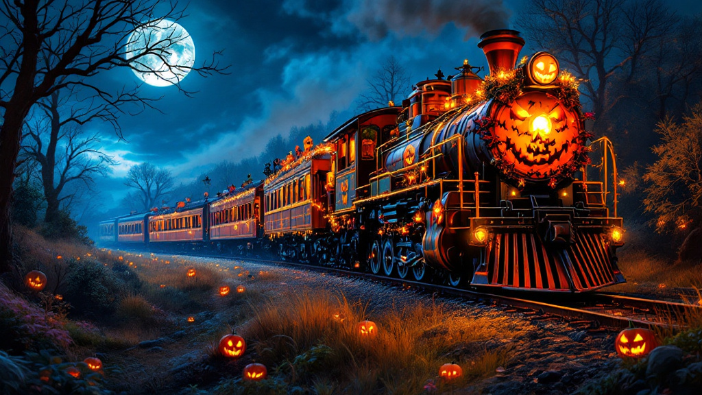 Hallowtrain: O Trem de Halloween que Volta com Viagens Noturnas em SP