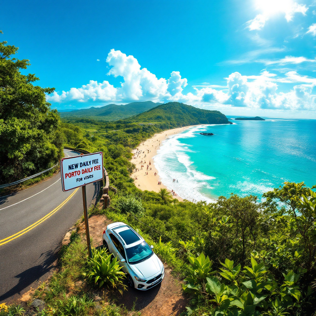 Porto Seguro: Nova Taxa Diária para Visitantes de Carro em 2026